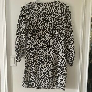 Zara dress animal print